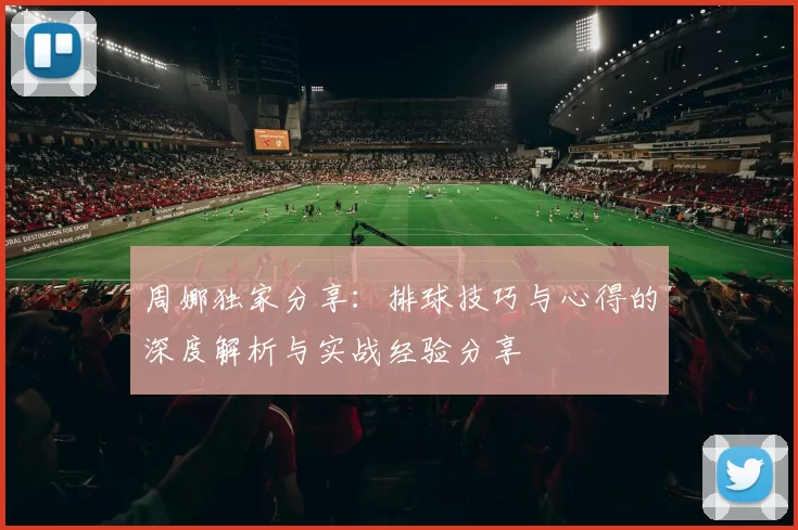 周娜独家分享：排球技巧与心得的深度解析与实战经验分享